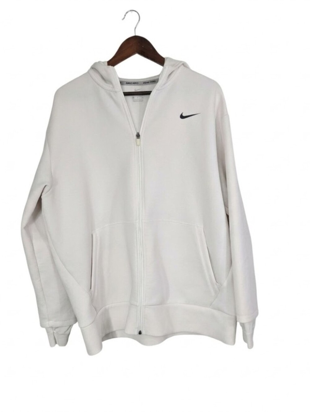 NIKE dri-fit full-zip hooded sweatshirt